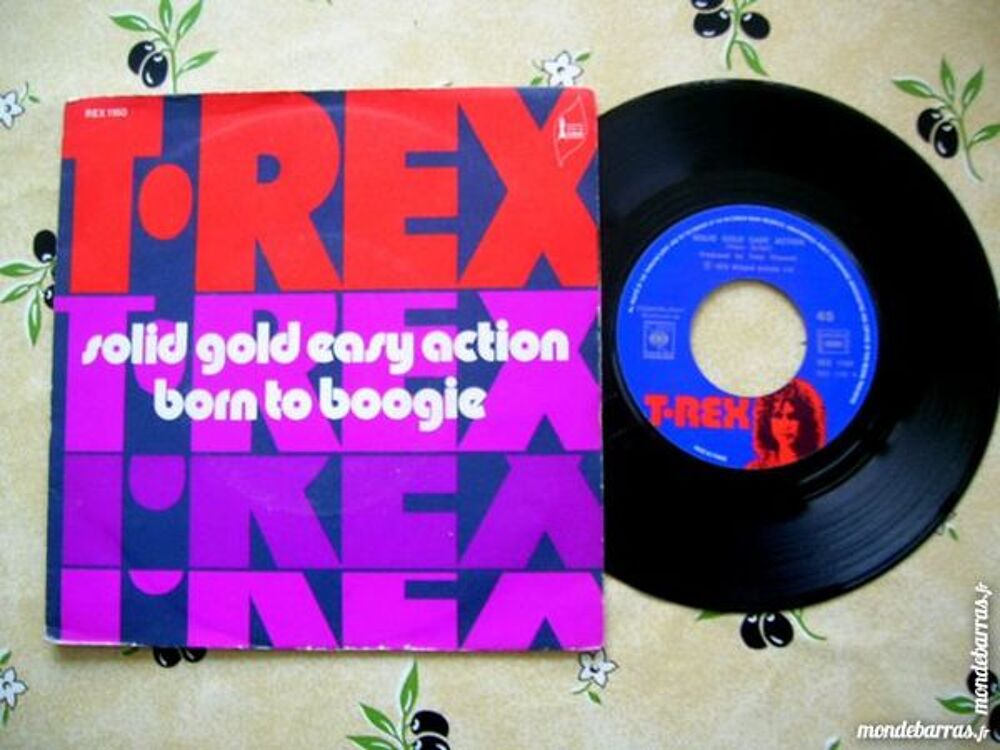 45 TOURS T REX Solid gold action easy CD et vinyles