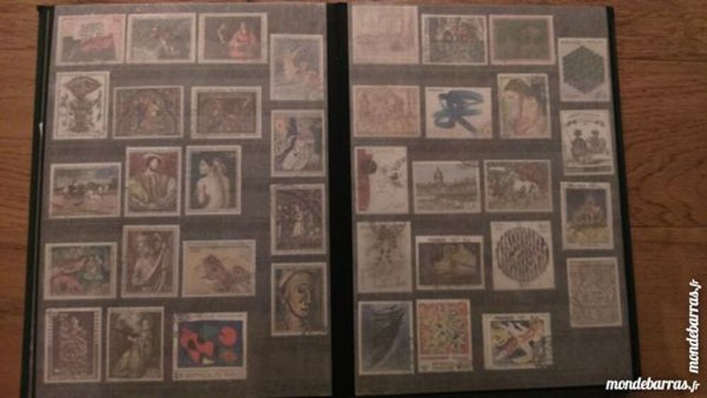 105 grands timbres de France diff&eacute;rents 