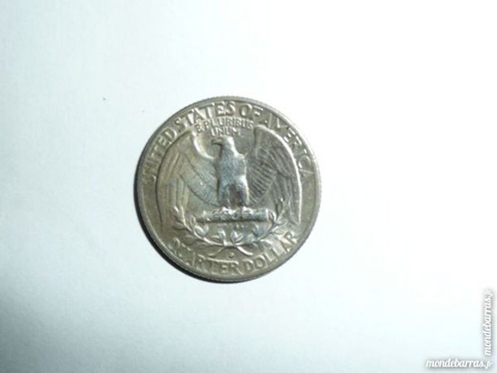 Pi&egrave;ce Argent Quarte Dollar 1964 Liberty USA 