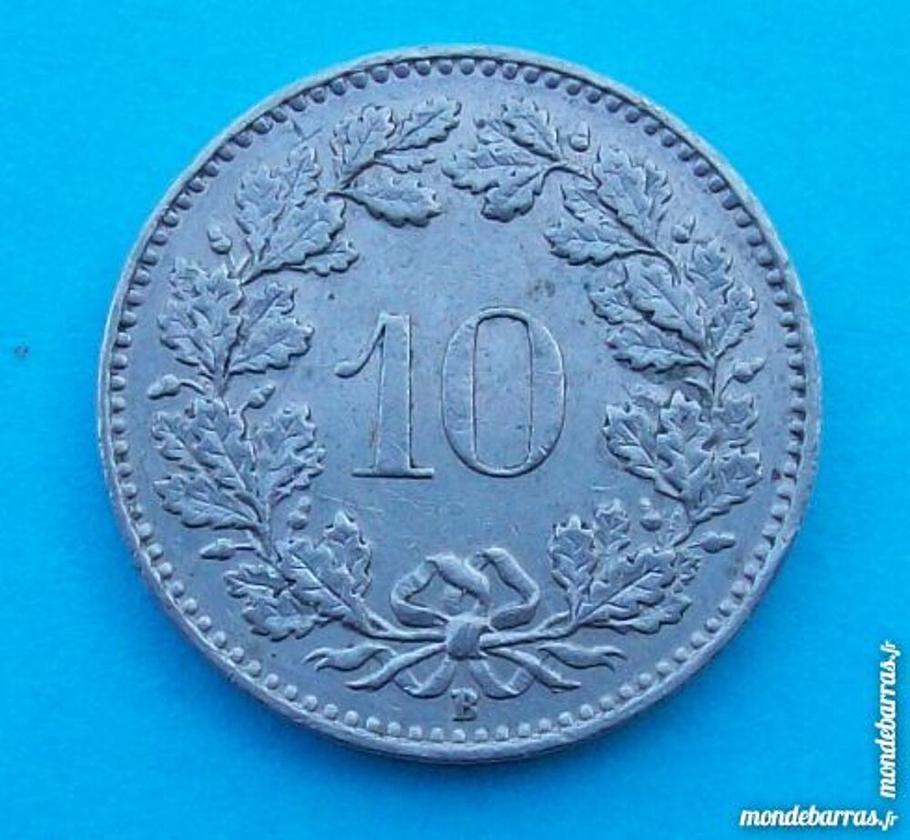 PIECE DE MONNAIE 10 CENTIMES SUISSE 1957 B 
