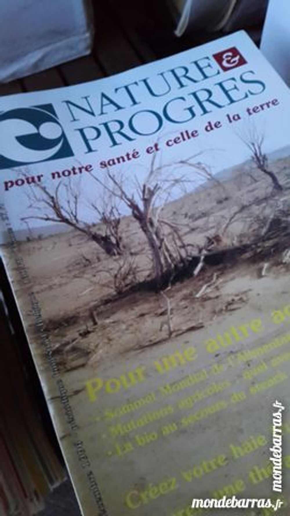 collection Magazine Nature et Progr&egrave;s 