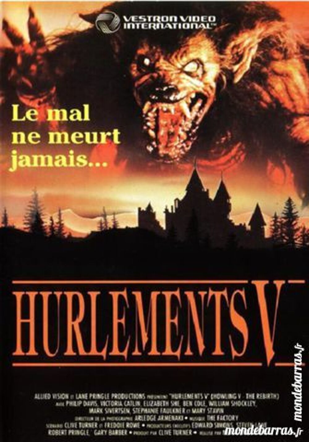 K7 Vhs: Hurlements 5 (67) DVD et blu-ray