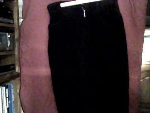 Jupe velours bleu marine 5 tampes (91)