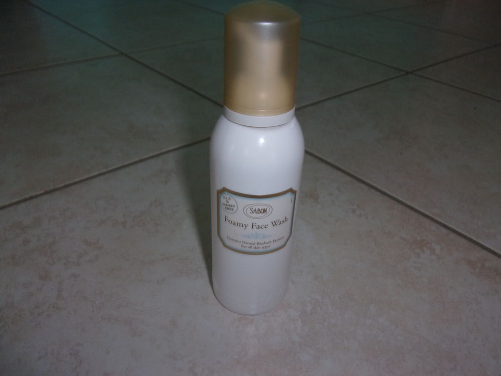 Nettoyant mousse pour visage SABON- 200ml (Neuf) 