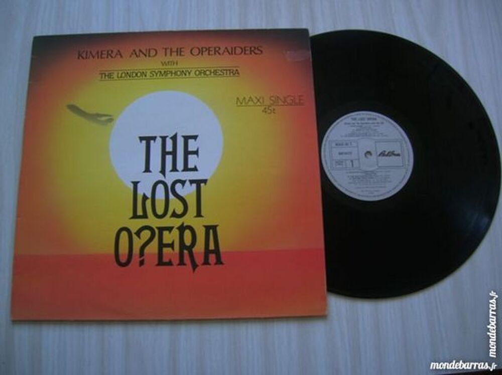 MAXI 45 KIMERA AND THE OPERAIDERS The lost Opera CD et vinyles