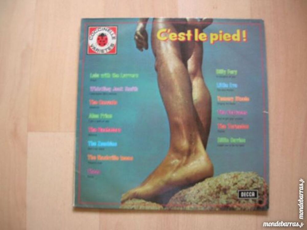 33 TOURS C'EST LE PIED Compilation 60'S USA CD et vinyles