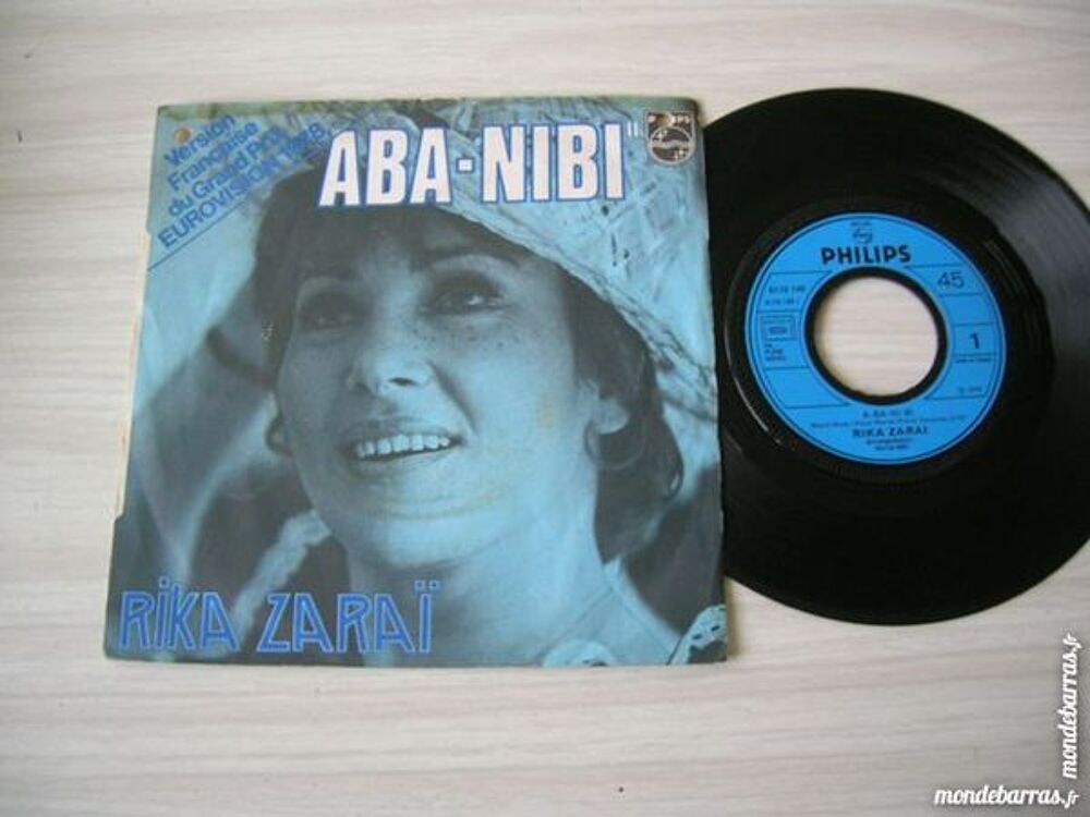 45 TOURS RIKA ZARAI Aba-nibi - EUROVISION CD et vinyles