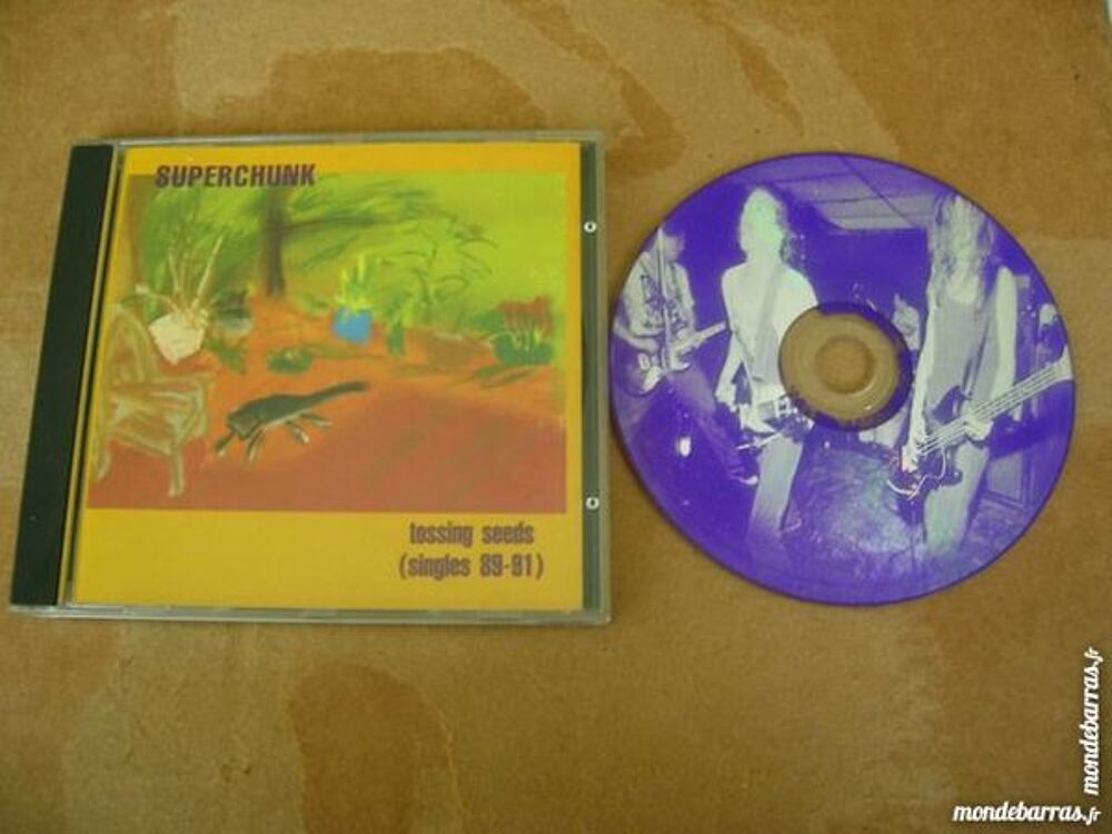 CD SUPERCHUNK Tossing seeds (Singles 89-91) - PUNK CD et vinyles