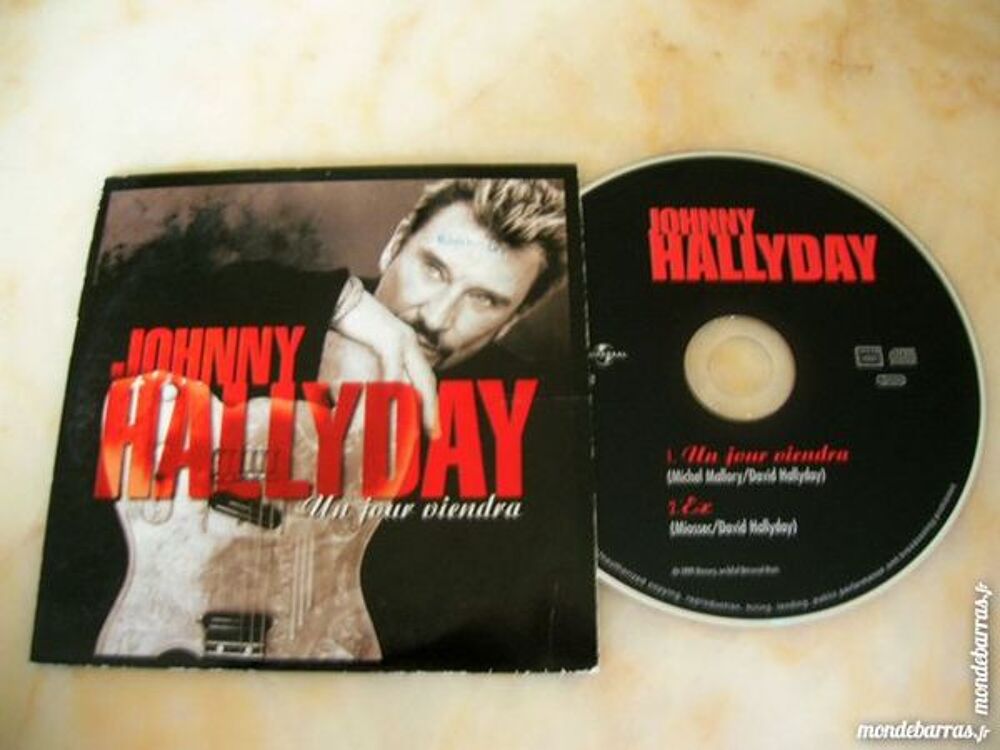 CD JOHNNY HALLYDAY Un jour viendra CD et vinyles