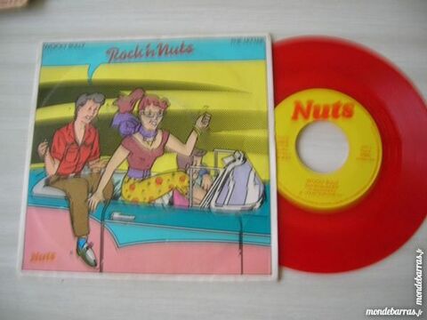 45 TOURS ROCK'N NUTS Wooly bully - Vinyle Rouge 11 Nantes (44)