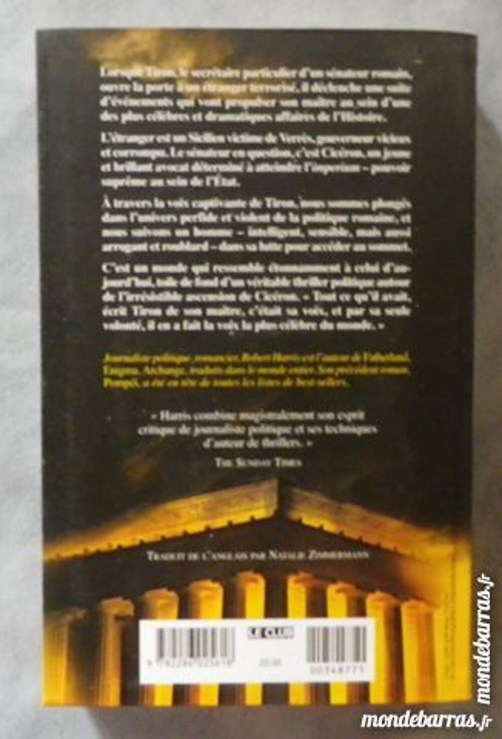 IMPERIUM de RObert HARRIS Le Grand Livre du Mois Livres et BD