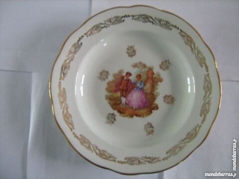 LOT DE 6 ASSIETTES CREUSES  décor  FRAGONARD 10 Brest (29)