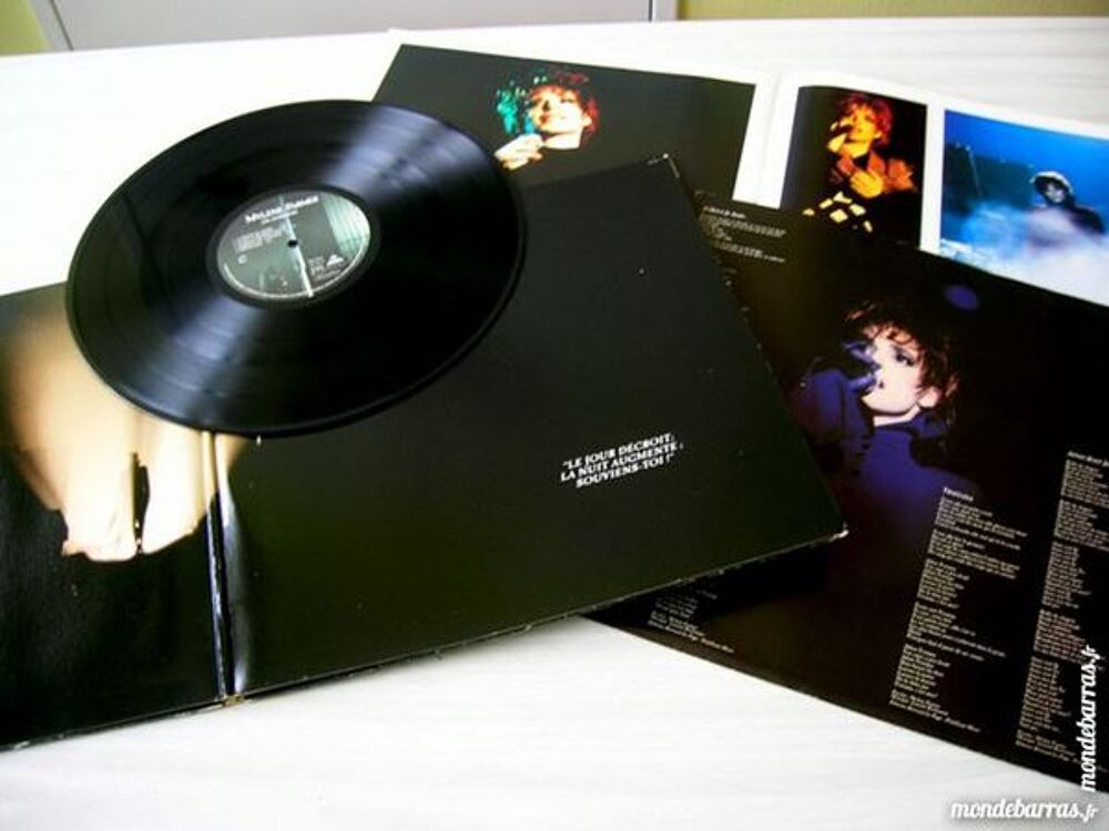 DOUBLE 33 TOURS MYLENE FARMER En Concert ORIGINAL CD et vinyles