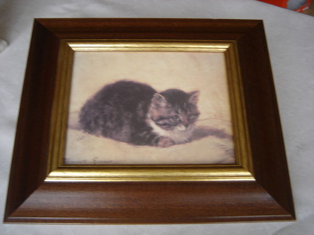beau tableau chat comme neuf Décoration