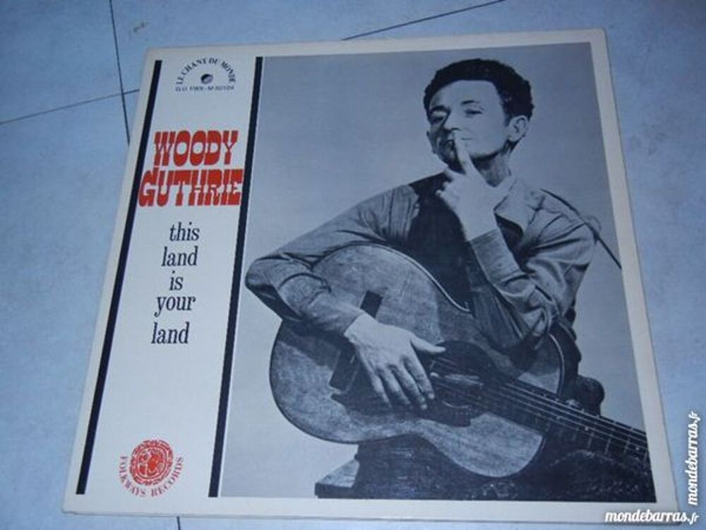 woody guthrie CD et vinyles