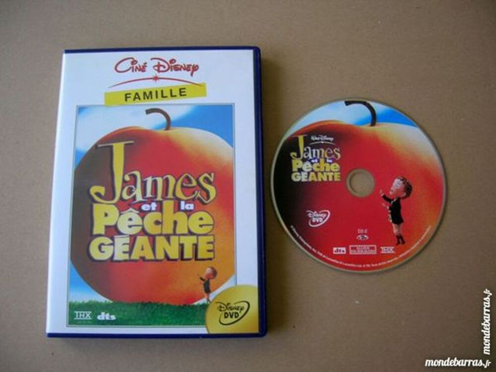 DVD JAMES ET LA PECHE GEANTE - W. Disney DVD et blu-ray