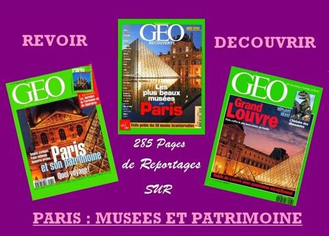 PARIS - muses et patrimoine / prixportcompris 15 Lille (59)