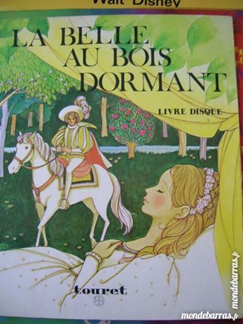 45 TOURS LA BELLE AU BOIS DORMANT - Livre disque 7 Nantes (44)