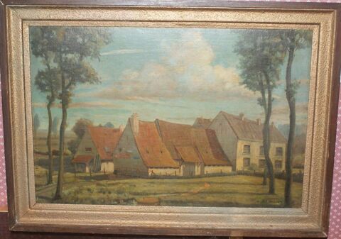 Michel BERNIER peinture sur toile 140 Montcy-Notre-Dame (08)