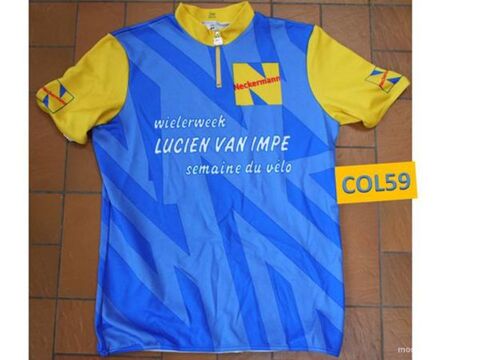 Vritable Maillot de CYCLISTE ' VAN IMPE' 25 Mons-en-Barul (59)