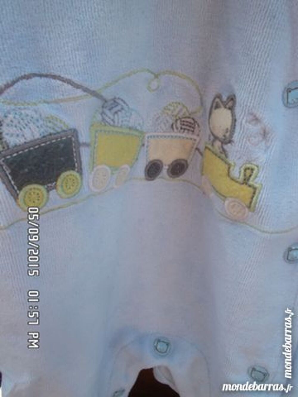 pyjama bleu ciel Vêtements enfants