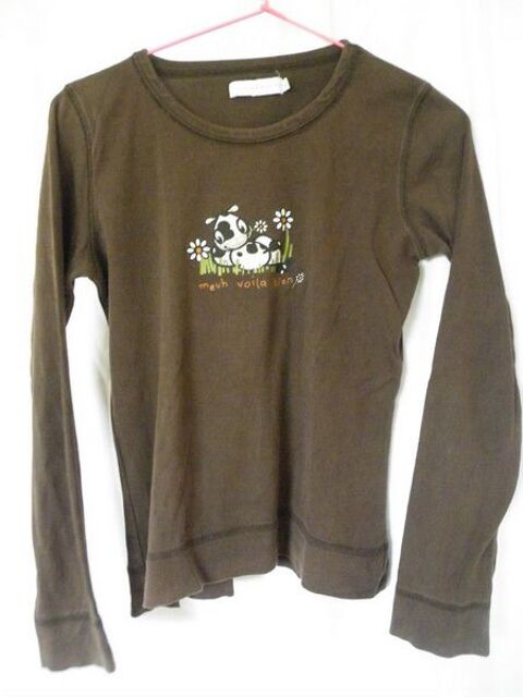 t shirt taille 2  cache cache  marron 2 Viriat (01)