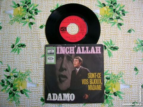 45 TOURS ADAMO INCH ALLAH - ALLEMAND 8 Nantes (44)