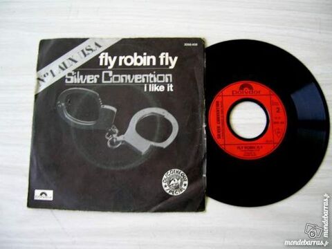 45 TOURS SILVER CONVENTION Fly robin fly 5 Nantes (44)