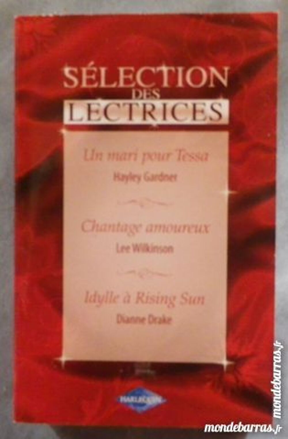 HARLEQUIN SELECTION DES LECTRICES N&deg; TRIPLE HS1 Livres et BD