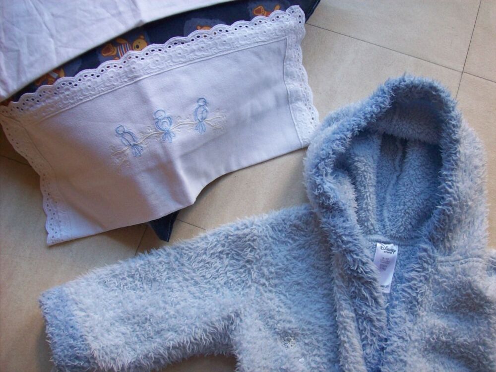 peignoir, 2 taies,1 coussin - 9 &agrave; 12 mois - zoe Vêtements enfants