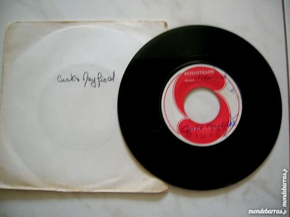 45 TOURS CURTIS MAYFIELD Future shock - TEST PRESSING CD et vinyles