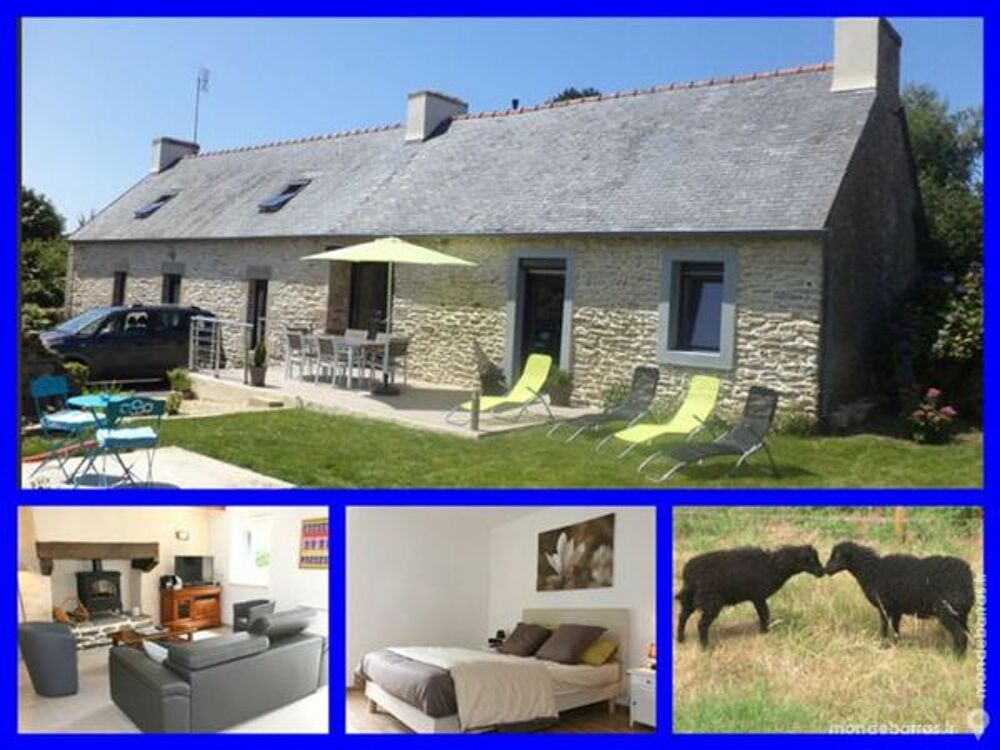   Gîte authentique breton proche de la mer 2/8 pers. Bretagne, Plonéour-Lanvern (29720)