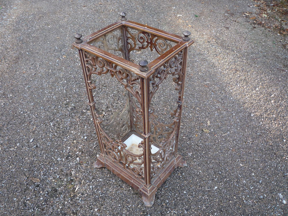 Porte parapluie/canne/fonte &eacute;maill&eacute;e Décoration