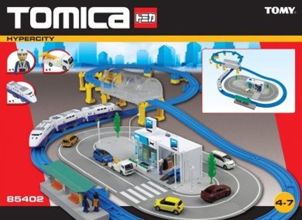 Train Hypercity Tomica 85402 big City Set Jeux / jouets