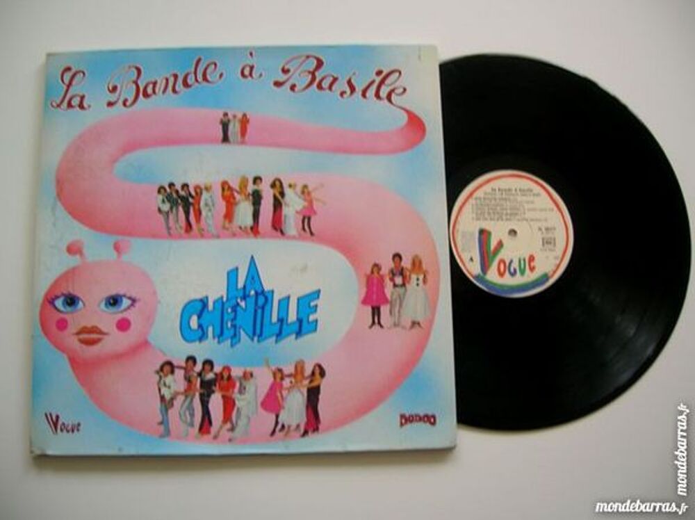 33 TOURS LA BANDE A BASILE La chenille CD et vinyles