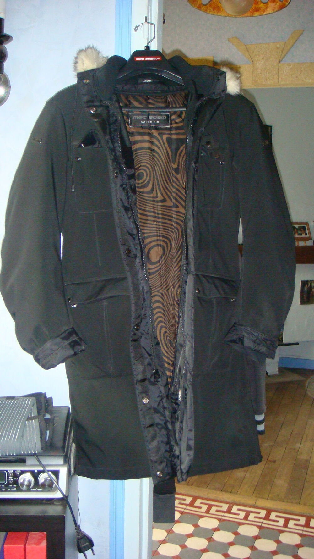 Manteau sp&eacute;cial Moto Mac Adam Vêtements