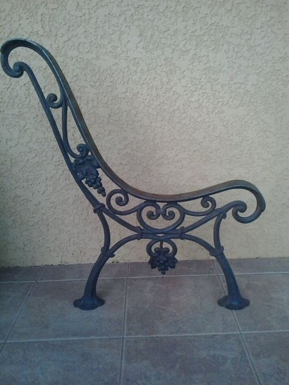 ACHAT PIED DE BANC DE JARDIN EN FONTE ANCIEN Jardin