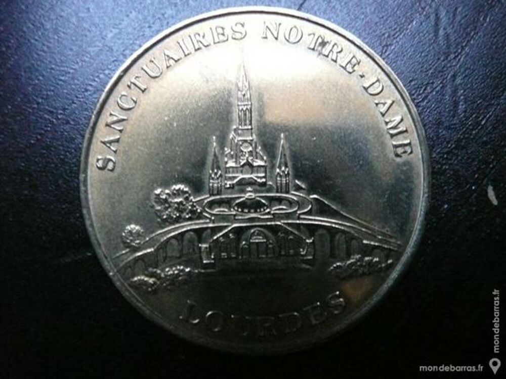 M&eacute;daille grotte de Lourdes Monnaie de Paris 