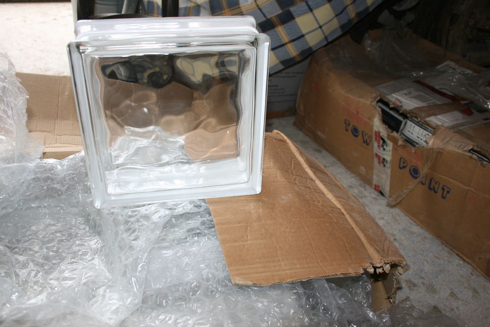 pav&eacute;s de verre Bricolage