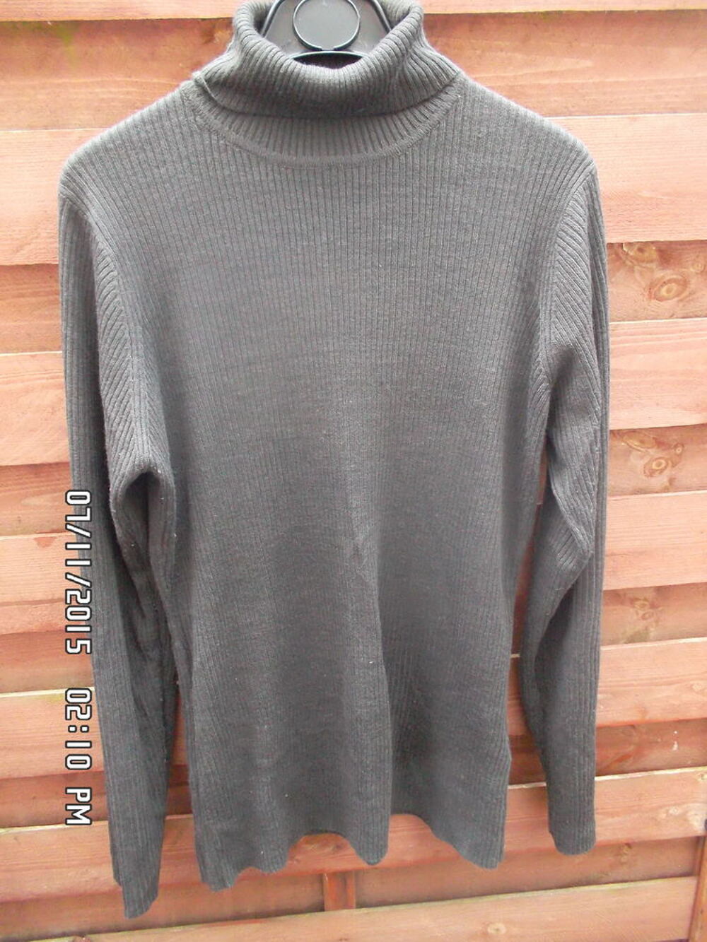 PULL MARRON*JUSTE 2E*KIKI60230 Vêtements