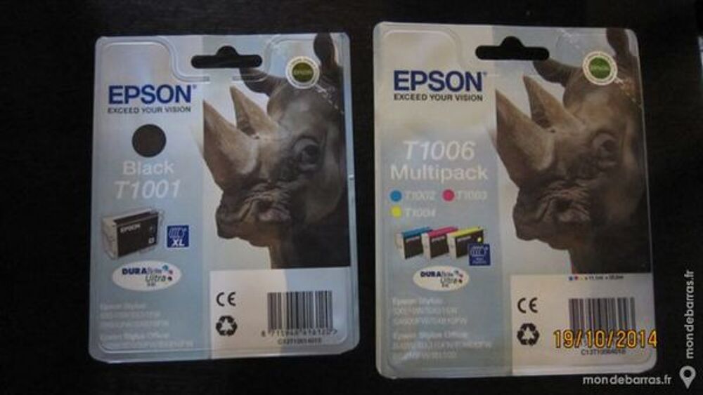 Cartouches d'encre epson t1001 - t1006 Matériel informatique