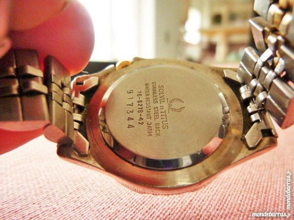 SOLVIL &amp; TITUS PANTHER CQ montre Dame SOL0020 Bijoux et montres