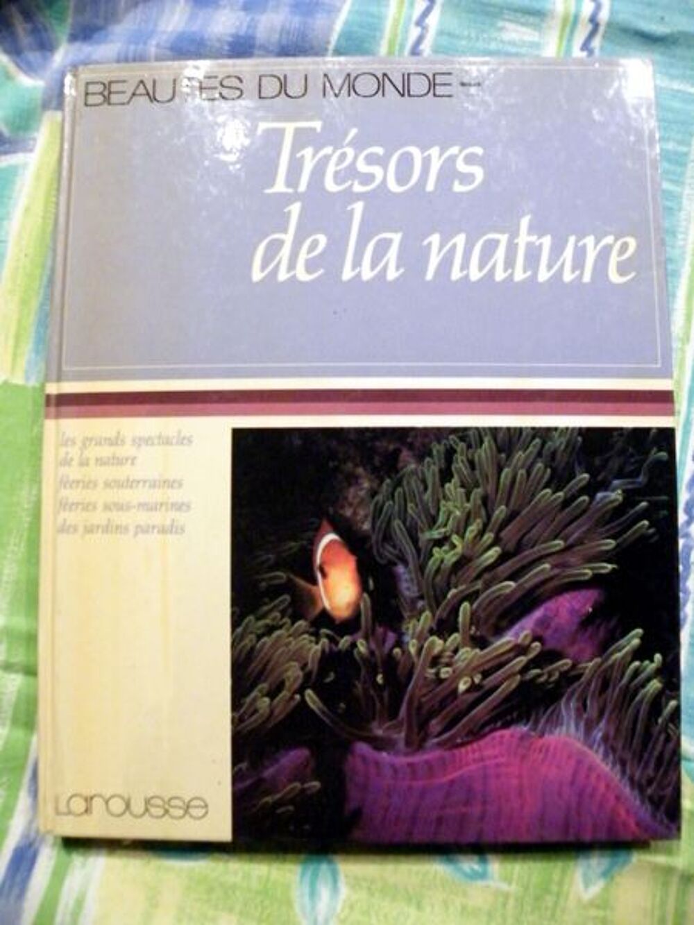 tresors de la nature Livres et BD