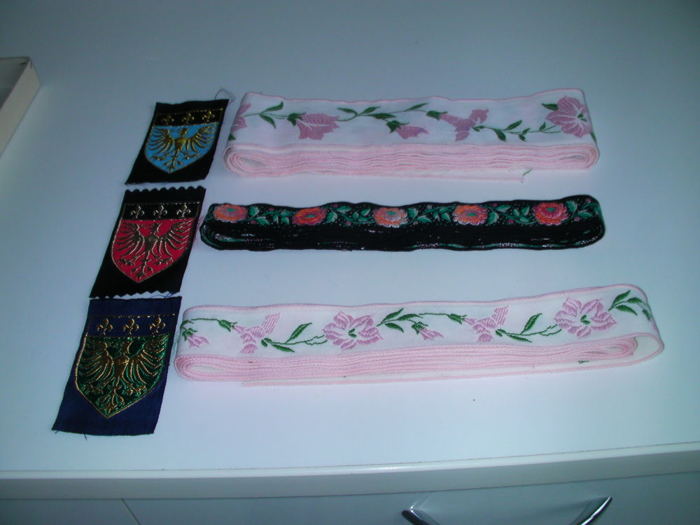 RUBANS et ECUSSONS Vêtements