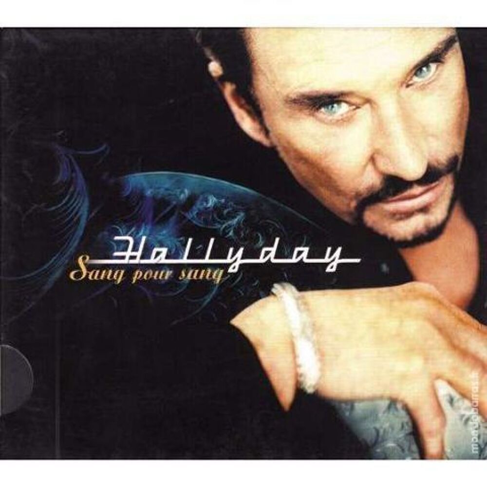 Johnny Hallyday &laquo; Sang pour sang &raquo; RARE SLIDE PAC CD et vinyles