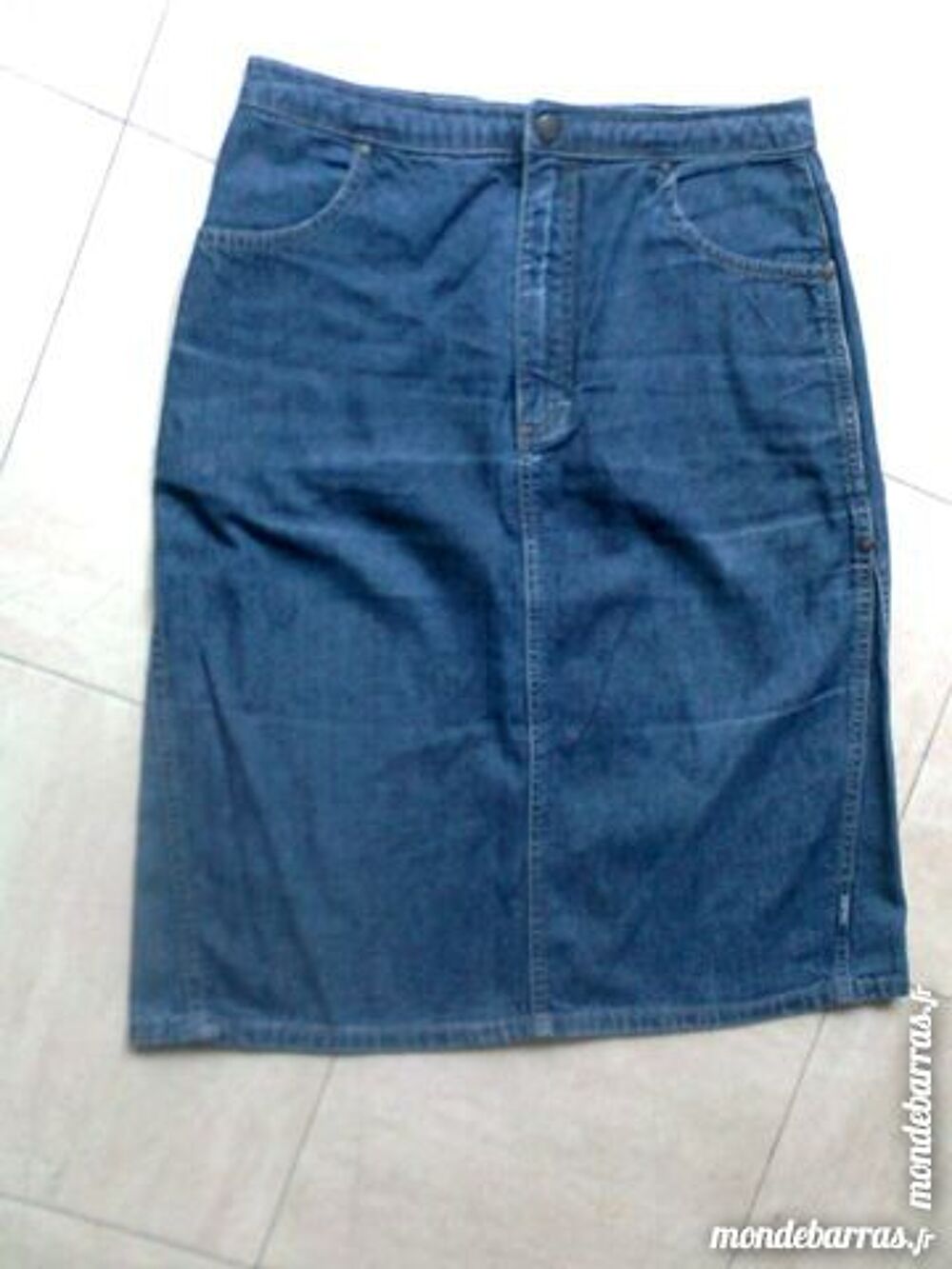 jupe jean + 2 d&eacute;bardeurs - S/M - zoe Vêtements