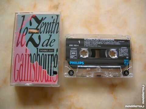 K7 GAINSBOURG Le Z�nith - Double Dur�e NEUVE 9 Nantes (44)