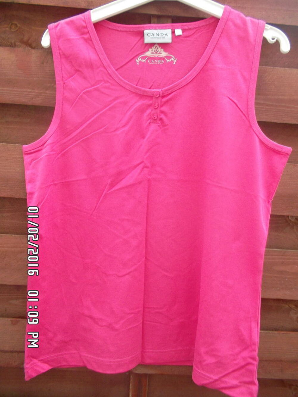 DEBARDEUR ROSE T.M*JUSTE 2E*KIKI60230 Vêtements