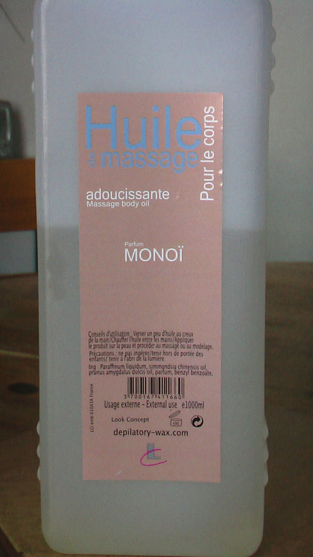 HUILE DE MASSAGE Sports