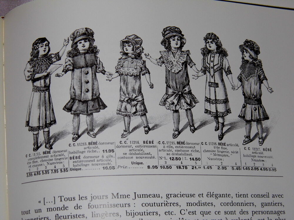 Poup&eacute;es anciennes BRU JUMEAU ARTHAUD CAPIA 